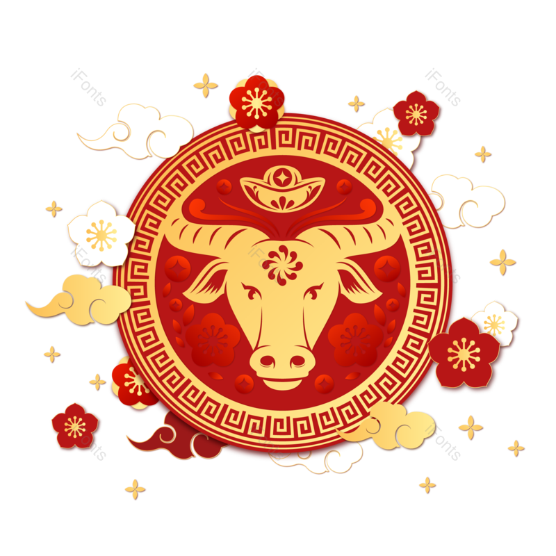 装饰图片,中国风元素,春节PNG,红色免抠素材
